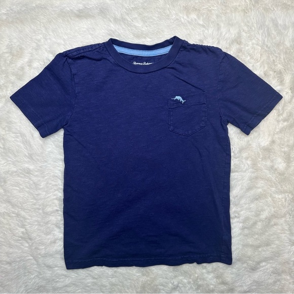 Tommy Bahama T-Shirt Dark Navy Blue Size 6 - Picture 1 of 16